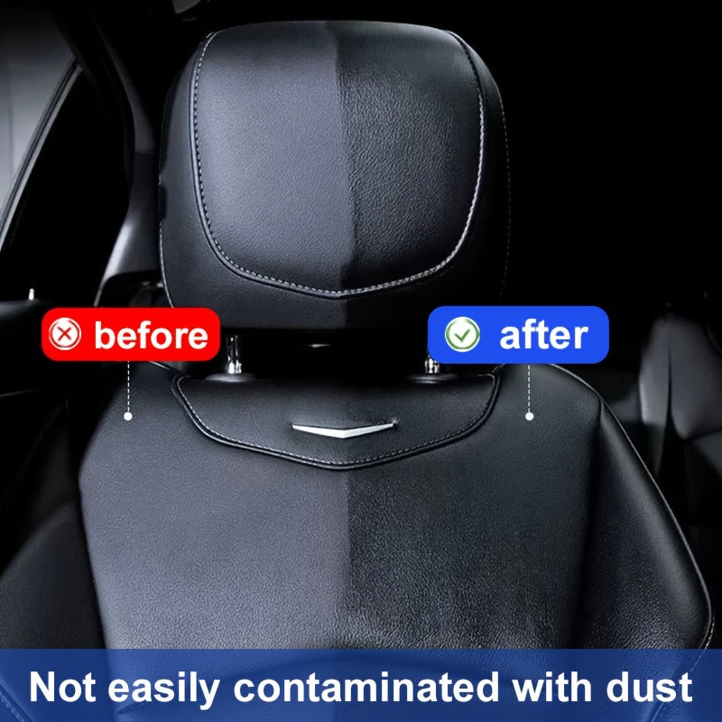 Multi-Purpose Car Restoration Kit: Plastic Parts Renewal, Interior Shine Wax, Tire Protector, Black Vehicle Yellowing Repair & Nano Crystal Coating