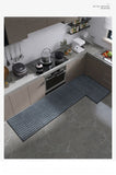 1 alfombra de cocina, antideslizante, resistente al aceite, impermeable, fácil de mantener, ideal para cocina, baño, entrada, balcón, decoración del hogar, regalo.