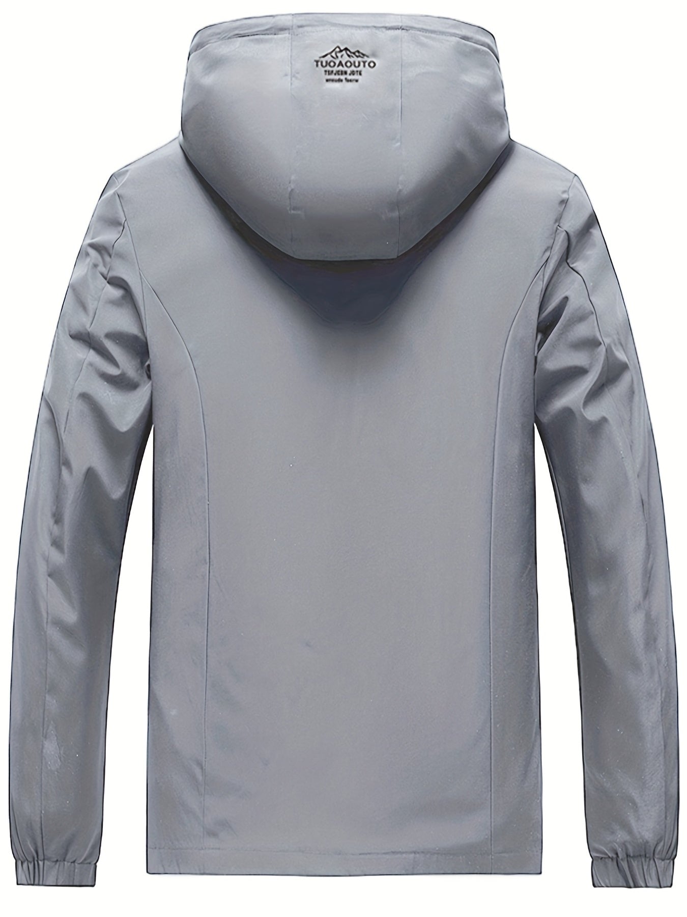 Men's Waterproof Rain Jacket Outdoor Lightweight Rain Shell Coat For Hiking, Golf, Travel