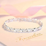 925 Sterling Silver Bracelet for Women Wedding Party Chain Beautiful Jewelry Gifts Various Styles Fashion High Quality 