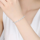 925 Sterling Silver Bracelet for Women Wedding Party Chain Beautiful Jewelry Gifts Various Styles Fashion High Quality 