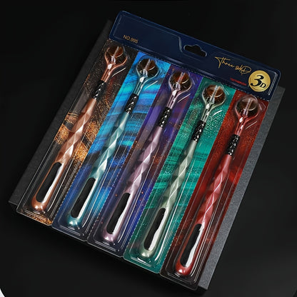5pcs Ultra-Soft Triple-Sided Adult Toothbrushes - Hypoallergenic, Formaldehyde-Free with Nylon Bristles for Deep Cleaning & Fresh Breath, Ergonomic Design in Vibrant Colors