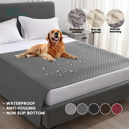 Waterproof & Non-Slip Dog Bed Cover Mattress Cover And Pet Blanket Sofa Pet Bed Mat, Car Incontinence Mattress Protectors Furniture Couch Cover For Most Cats Dogs