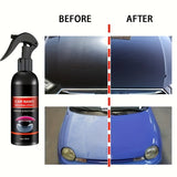 Nano Ceramic Coating Spray - Ultimate Car Paint Protection and Hydrophobic Glass Coating Repels Water
