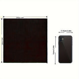5/10/20/50 Pieces Black Flat Cleaning Cloth Set Soft And Quick-Drying Absorbent