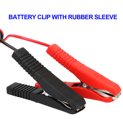Probador de relés de coche, comprobador de voltaje, comprobador de batería universal de 12 V, comprobador de relés electrónicos automotrices, luz indicadora LED