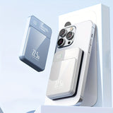 5000/10000 mAh Real Capacity, No Fake Label, Digital Display, Magnetic Suction, Fast Charging Power Bank, 15W Magnetic Suction/22.5W Fast Charging