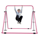 Adjustable Height Outdoor Fitness Training Equipment for Gymnastics, Featuring a Horizontal Bar, Without Battery