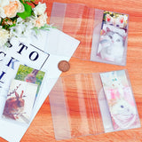 Frosted Clear Passport Cover, Transparent PVC Passport Holder, Creative Travel Certificate Document Organizer