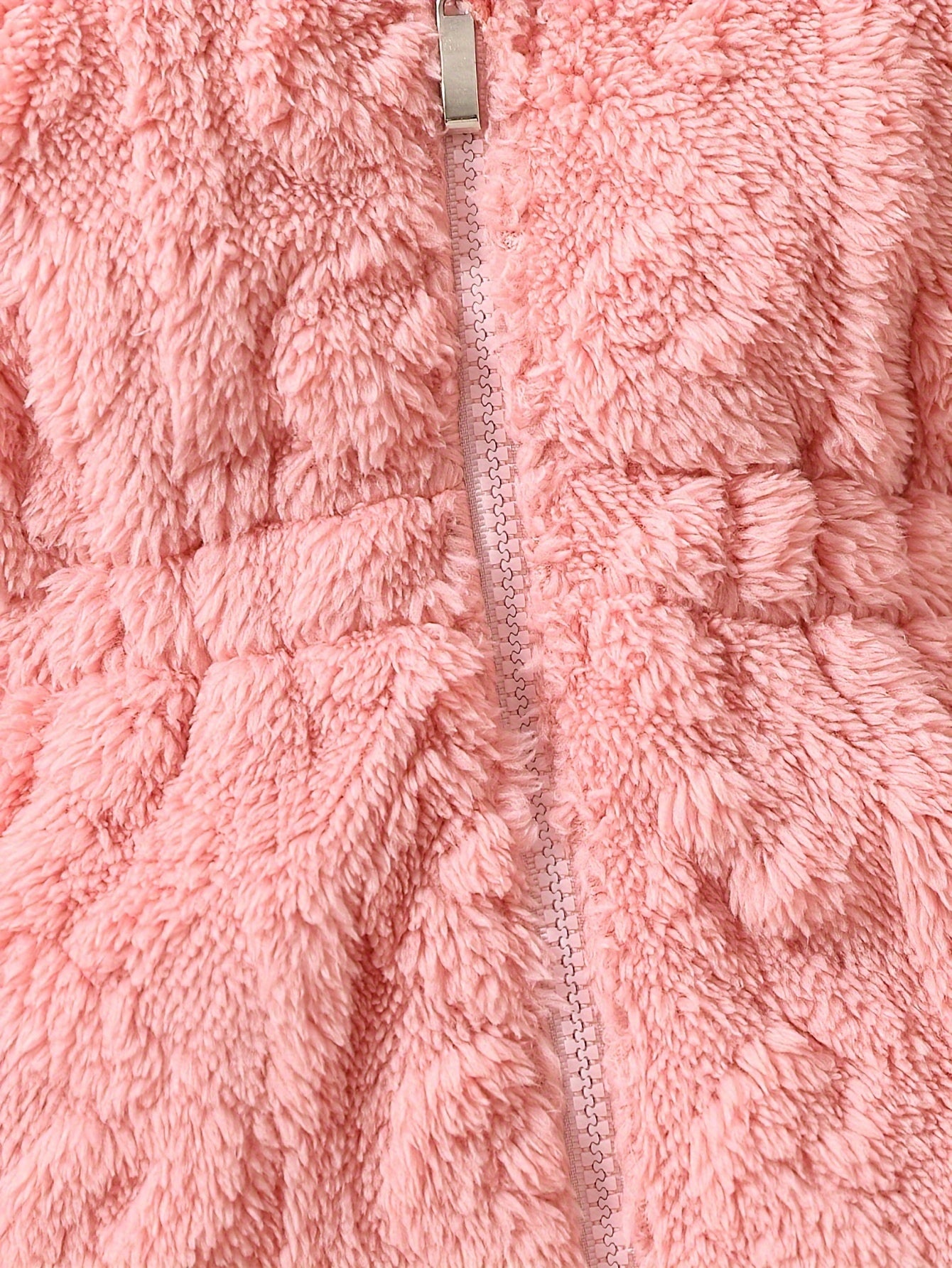 Chaqueta con capucha de polar abrigada y suave para bebé, abrigo informal de color liso con cremallera, ropa para bebés y niñas pequeñas para invierno, otoño y exteriores.