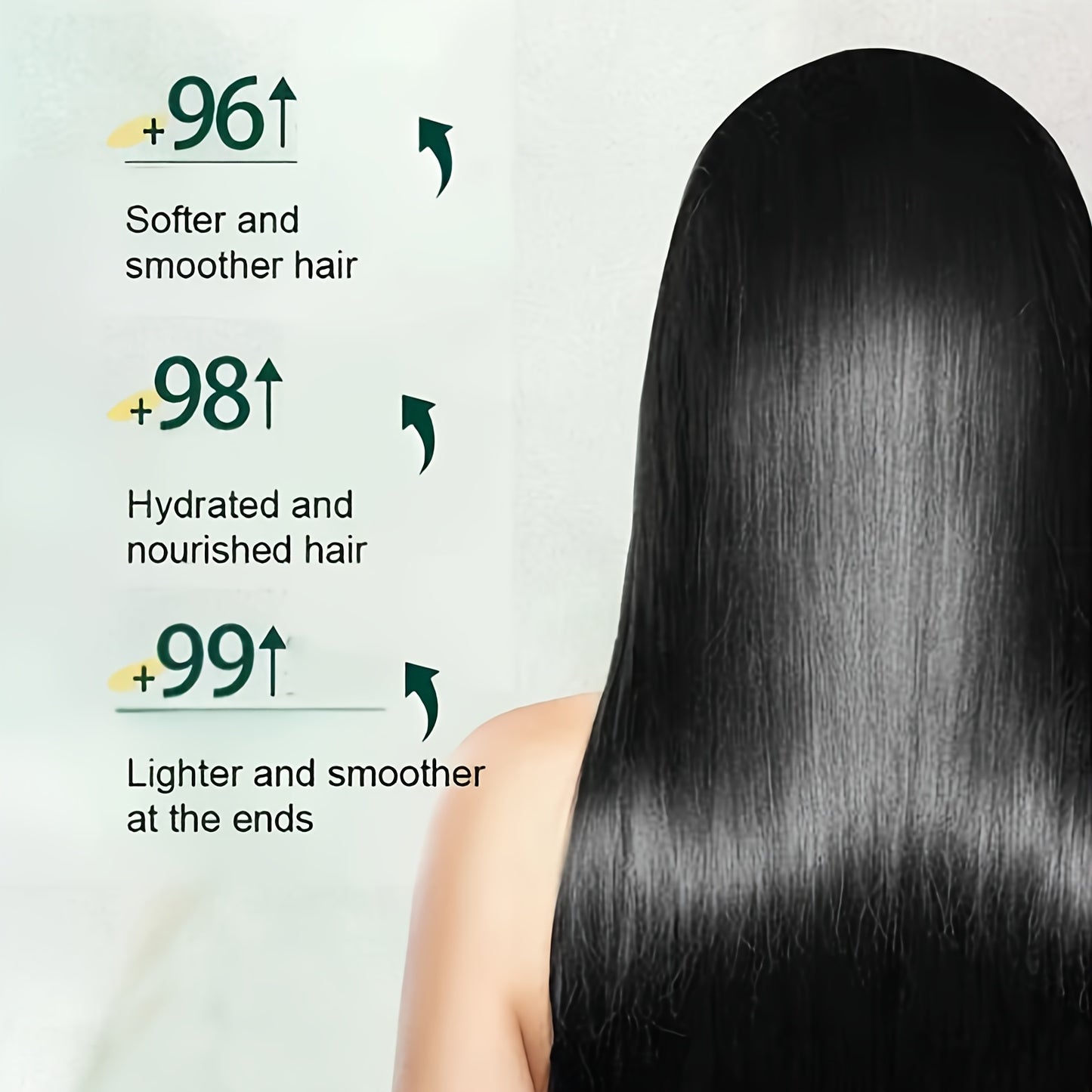 Polypeptides And Keratin Scorched Hair Smoothing Cream, Softens And Strengthens Hair Cream, Healthy Hair Penetrates Root To Tip