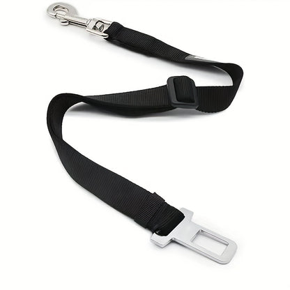 1pc Pet Seat Belt For Dog & Cat, Retractable Dog Seatbelt For Car, Adjustable Pet Safety Seat Belts