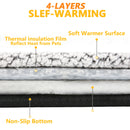 1pc Cozy Polyester Cat Bed with Non-Slip Bottom, Detachable Warm Pet Mat, Indoor & Outdoor Comfortable Cat Pad with Polyester Fiber Filling