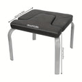 1x Black PU Yoga Inversion Chair with Steel Pipe Frame - Detachable, 200kg Capacity, Ideal for Headstands & Workouts, Perfect for Halloween/Christmas/Thanksgiving, Versatile Workout Chair|Modern Fitness Chair|Durable Construc
