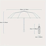 1pc Golf Umbrella With 24 Ribs, Automatic Opening, Sturdy And Wind-resistant For Outdoor Use, Suitable For Both Men And Women To Protect Against Sun And Rain