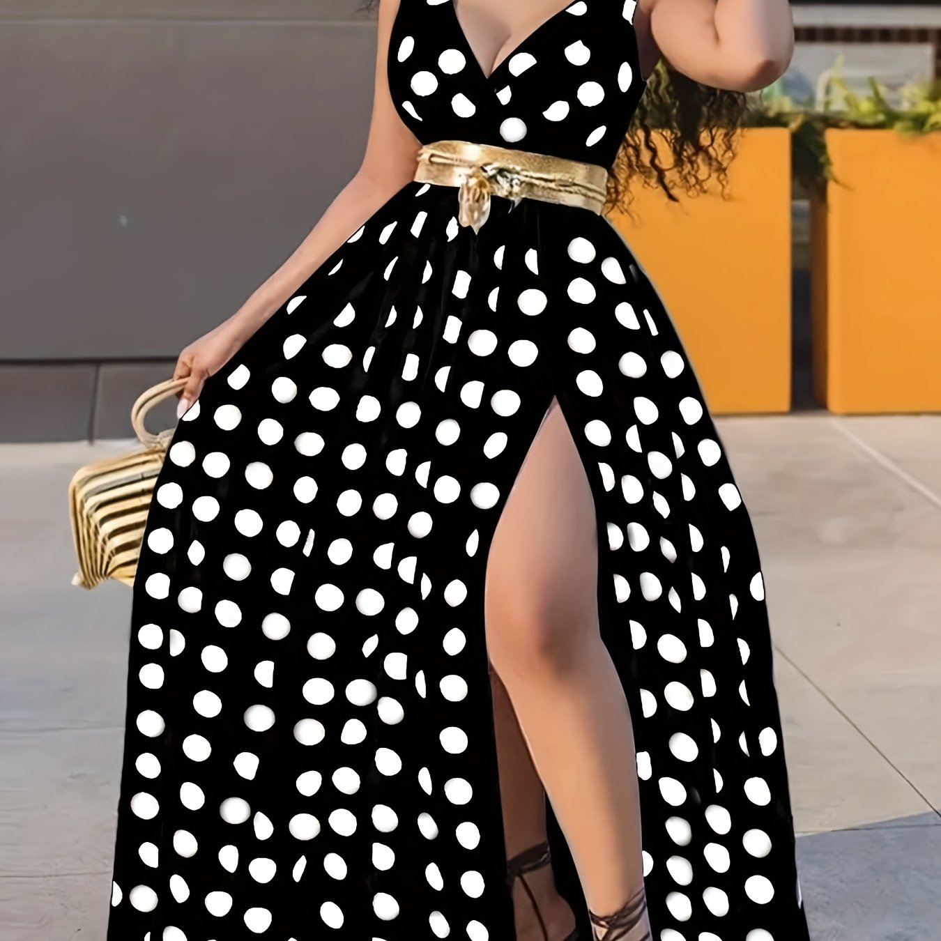 Black Style - Elegant Women's Dress - Customized Style