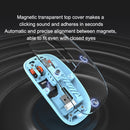 Wireless Mouse, Dual-Mode Mouse, Rechargeable Mouse, Low-Power And Long Battery Life, Comfortable Touch, Ergonomic Design, Streamlined Curved Surface Design Closely Attached To The Palm, Suitable For Gaming, Office And Entert