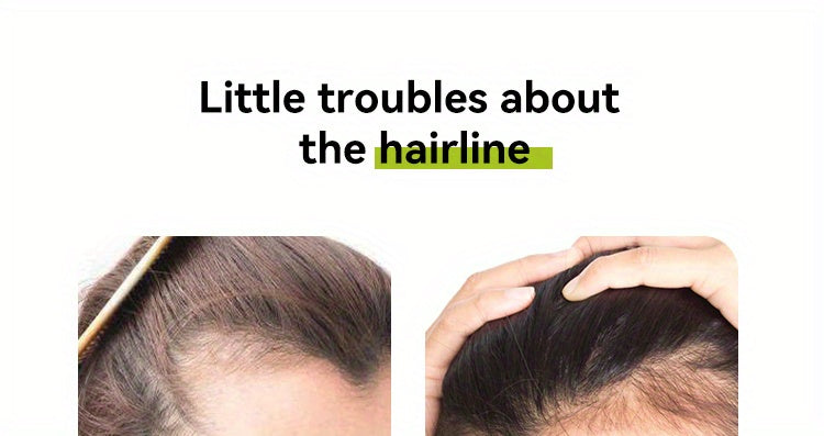 Disposable Hair Coloring Powder, Temporary Fast Cover Gray Hair, Multifunctional Hairline Hair Coloring Powder Travel Portable Emergency Cover Gray Hair