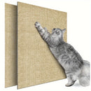 1pc Durable Cat Scratch Pad - Self-Adhesive, Wear-Resistant Vertical Wall Scratcher - Trimmable, Non-Shedding Polyester - Ideal for Indoor Cats, Protects Furniture, Cat Scratchers for Indoor Cats