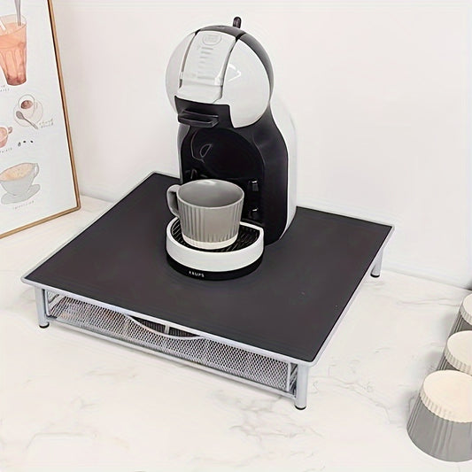 Drawer Coffee Storage Rack Dolce Gusto 36 Capsules Countertop Dulux Coffee Capsule Storage Rack, Large Capacity Dulux Coffee Machine Base Storage Rack, 36 Capacity, Suitable For Offices, Home Kitchens And Coffee Shops, Home S