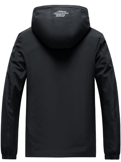 Chaqueta impermeable para hombre, ligera y resistente a la lluvia, ideal para senderismo, golf y viajes.