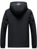 Men's Waterproof Rain Jacket Outdoor Lightweight Rain Shell Coat For Hiking, Golf, Travel