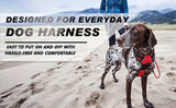 No Pull Dog Harness Front Clip Heavy Duty Reflective Easy Control Handle For Large Dog Walking