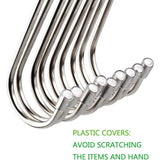 Stainless Steel Metal Hanging Hooks,Tower Coat Rack,Metal Hangers,Kitchen,Work,Shop,Bathroom,Garden,Home Storage Holder 