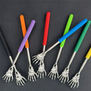 Stainless Steel Back Scratcher, Telescopic Massager, Extendable Itch, Old Man, Happy Health Products, Hackle Handicrafts 
