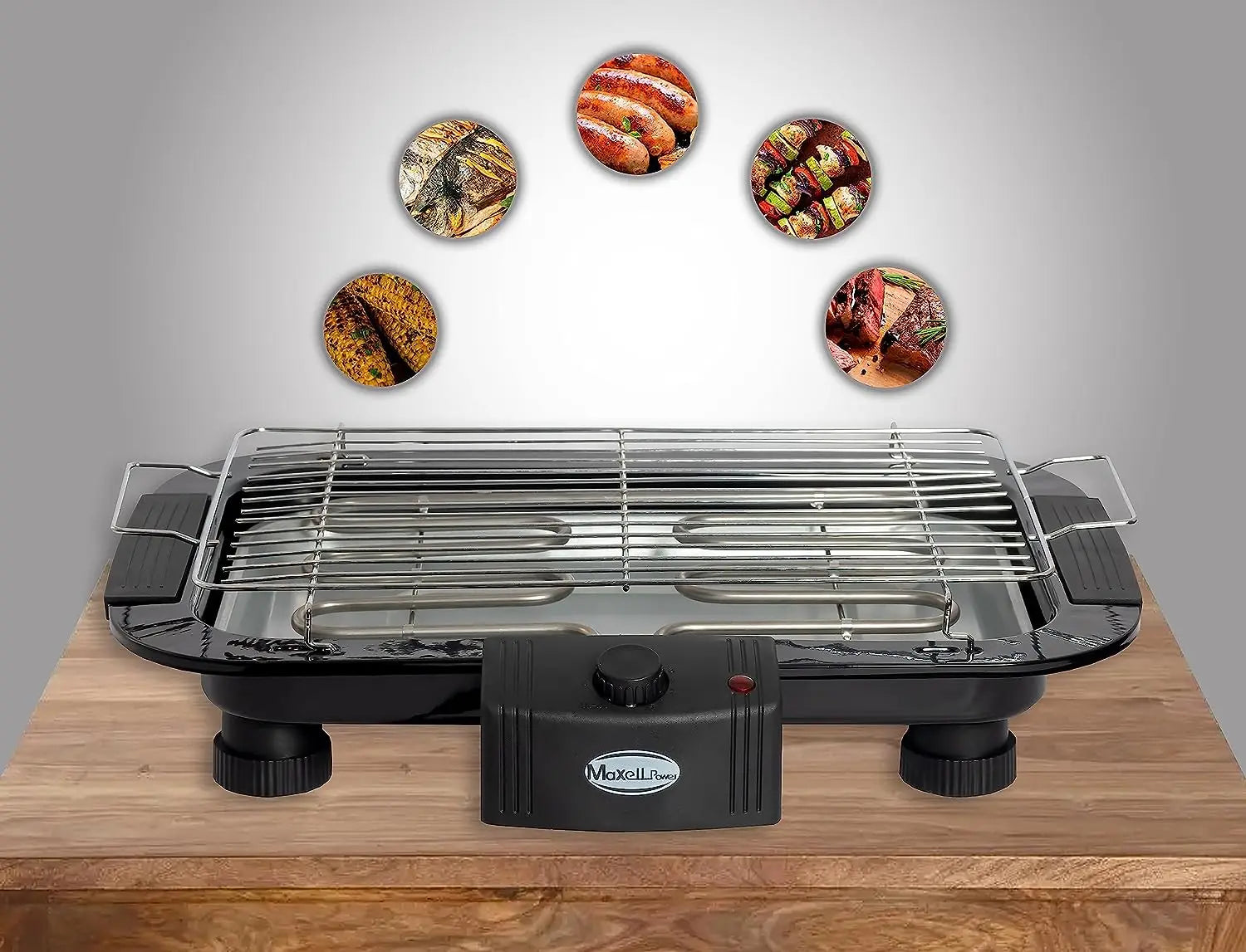 GRILL GRILL PORTÁTIL 2 niveles 2000W Barbacoa eléctrica sin humo