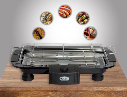 GRILL GRILL PORTÁTIL 2 niveles 2000W Barbacoa eléctrica sin humo