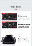 2 in 1 Electric Blender 2000W High Power Heavy Duty Commercial Blender Food Processor Ice Smoothies Kitchen Stationary Mixer