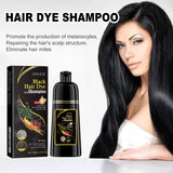 Shampoo EELHOE 3 em 1 para Tingir Cabelos de Preto: Crescimento, Limpeza, Escurecimento e Nutrição Profunda – Fórmula Natural, Orgânica e à Base de Ervas