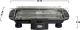 GRILL GRILL PORTÁTIL 2 niveles 2000W Barbacoa eléctrica sin humo