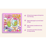 Cozy Atmosphere Relaxing Coloring Book for Adults and Teens Bold Easy-to-follow Patterns and Girl Moments