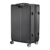 Rosahqnda 3-Piece Trolley Suitcase Set 4 Universal wheels Lock Case ABS Hard Sleeve Travel storage