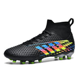 Men Soccer Boots, Ultralight FG/TF Football Shoes, Teenager Outdoor Field Cleats, Artificial Grass Training Soccer Boots, 2025