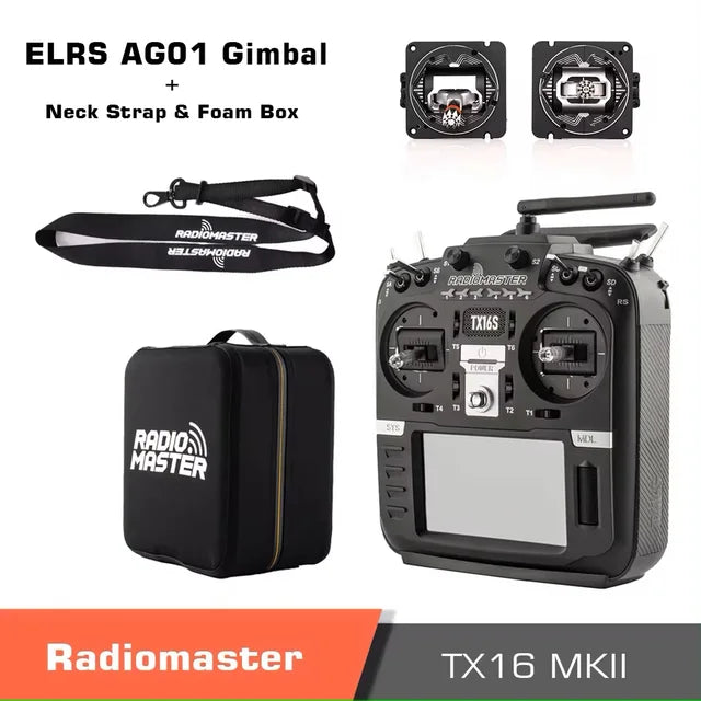 RadioMaster TX16 Mark II rádio controlador, ELRS, suporte EdgeTX, OpenTX