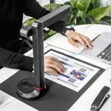 NETUM Book Scanner T101 Autofocus Document Scanner Max A4 A3 Size with Smart OCR Led Table Desk Lamp for Family Home Office