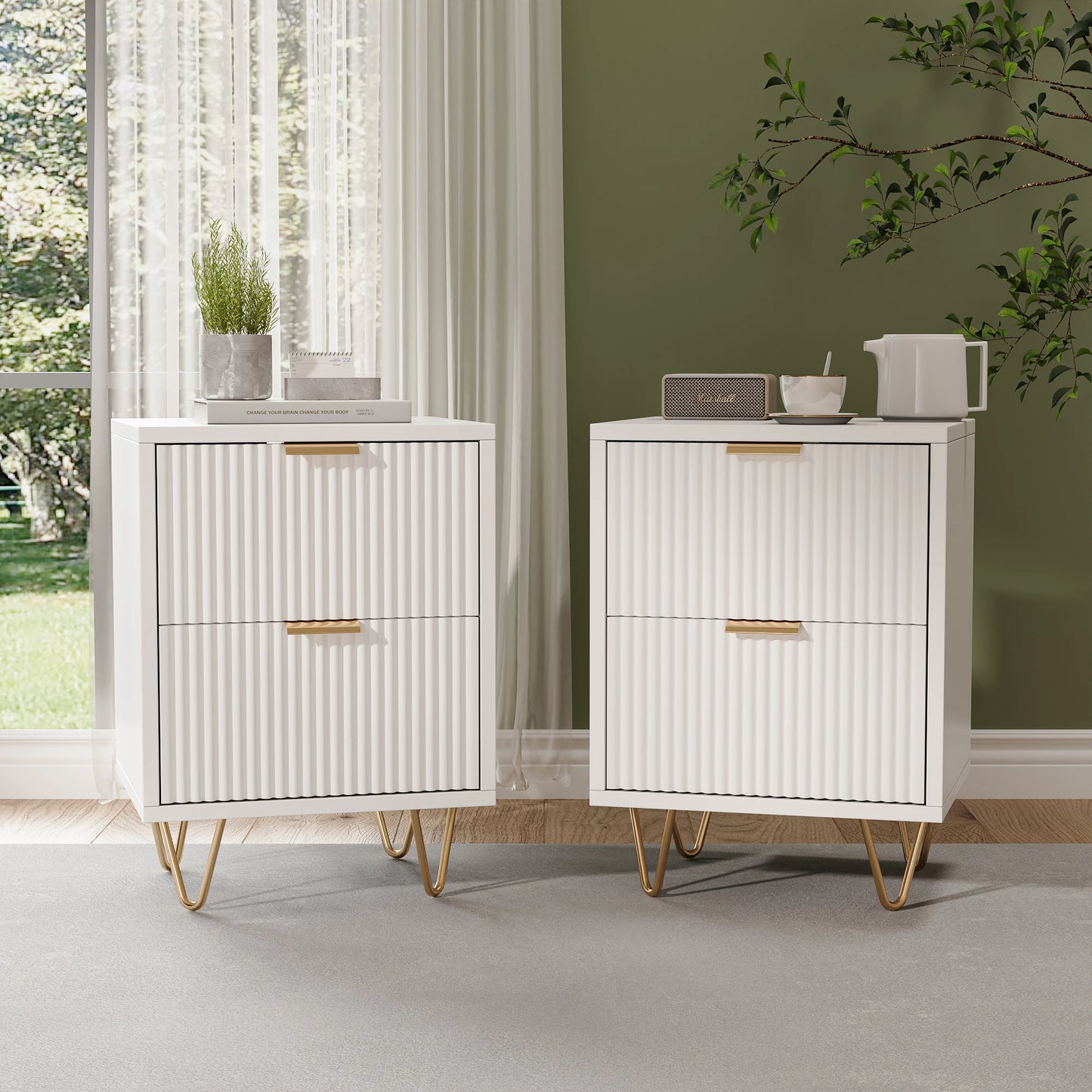 Rosahqnda White Drawer chest of drawers 4 or 6 Drawers Modern storage S wardrobe Tipping Protection wardrobe for living room