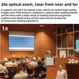 4K/1080P SDI NDI PTZ Camera 10X/20X Optical Zoom, HDMI/USB/POE | IP Live Streaming Camera for Church/Meeting/Broadcast (Youtube)