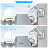 8MP 4K Wireless PTZ Camera HD 1080P Color Night Vision WiFi IP Camera Outdoor 5MP AI Auto Tracking CCTV Surveillance Cam iCSee