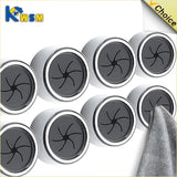 Soporte de enchufe para toalla autoadhesivo, organizadores de baño montados en la pared, ganchos para toallas, estante de almacenamiento, trapos de cocina, Clips para paños, 1-10 Uds.