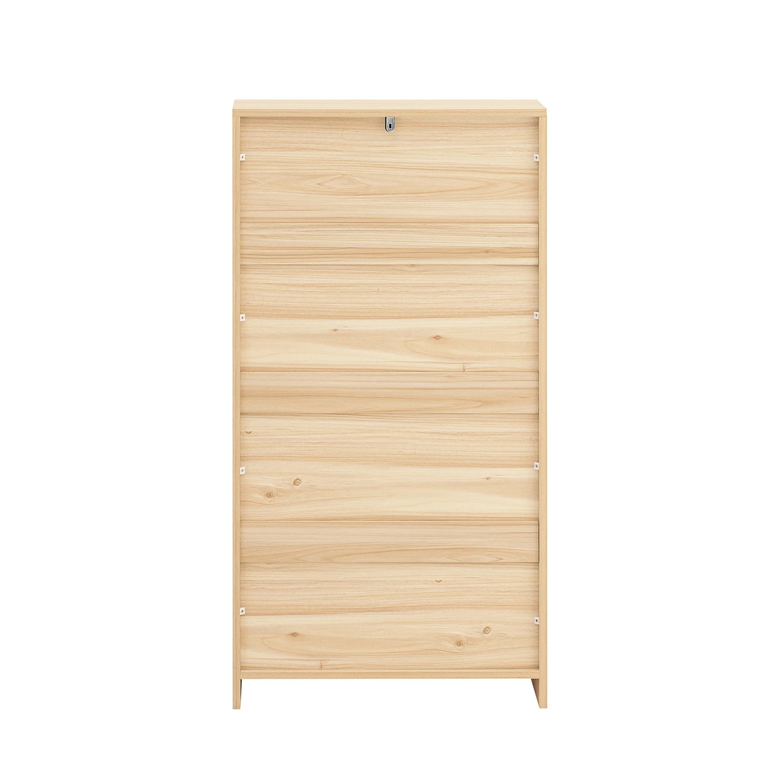 SoBuy FSR159-N 3 flap shoe cabinet narrow shoe shelf shoe rack with 6 shelf surfaces shoe chest of drawers
