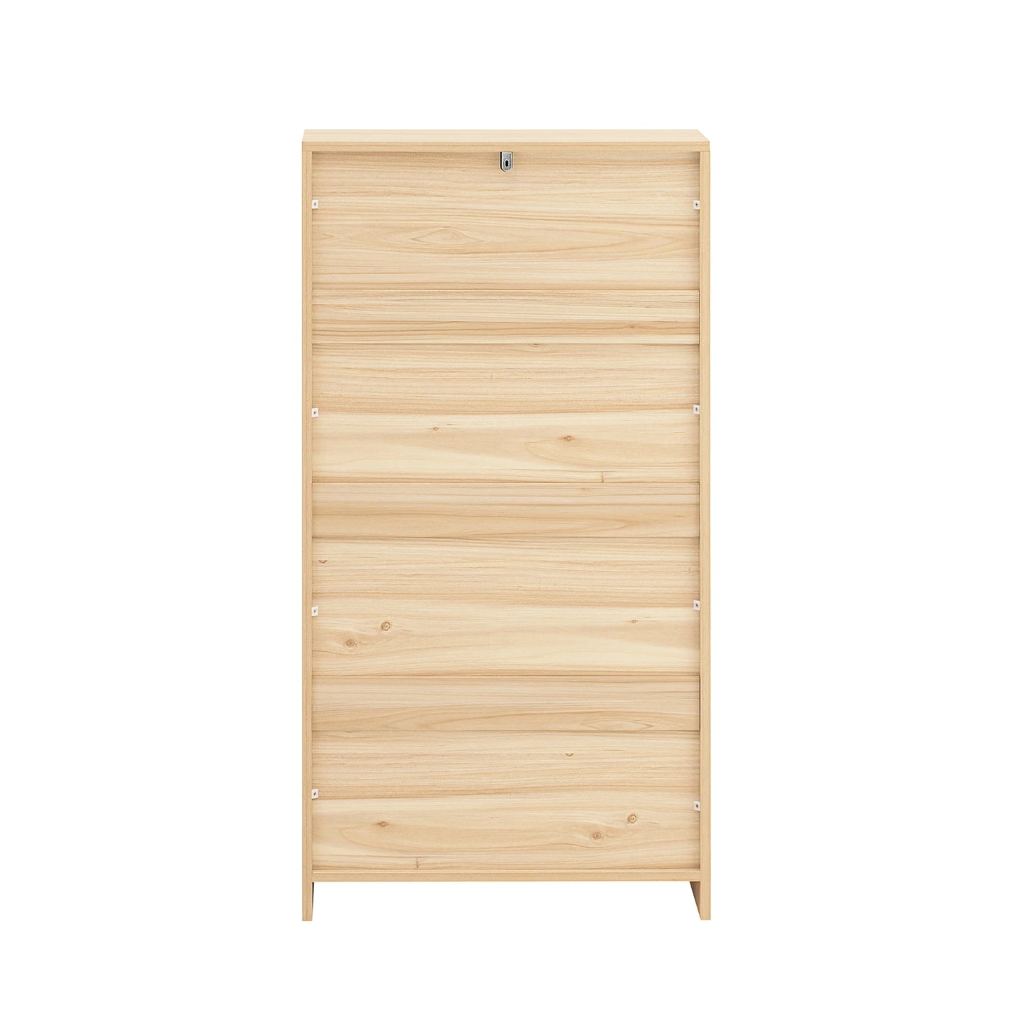 SoBuy FSR159-N 3 flap shoe cabinet narrow shoe shelf shoe rack with 6 shelf surfaces shoe chest of drawers