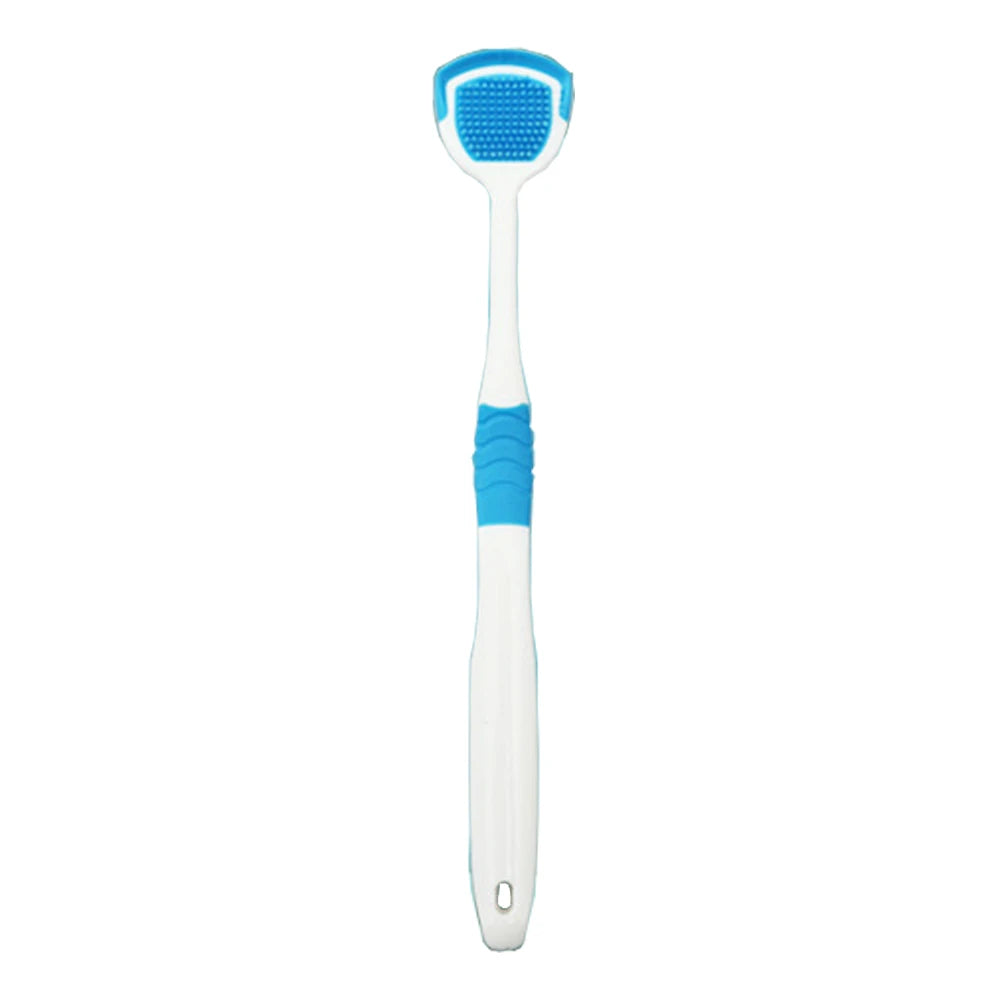 1/4pcs Tongue Cleaners Adult Kids Reusable Silicone Tongue Scraper Brush Washable Tongue Cleaning Tool Fresh Breath Oral Hygiene