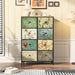 8 drawers