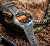 Novo Smartwatch Militar para Atividades ao Ar Livre (Modelo 2026) – Bateria de 1000 mAh de Longa Duração, Monitoramento de Fitness, À Prova d'Água, Estilo Tático e Esportivo