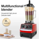 2 in 1 Electric Blender 2000W High Power Heavy Duty Commercial Blender Food Processor Ice Smoothies Kitchen Stationary Mixer