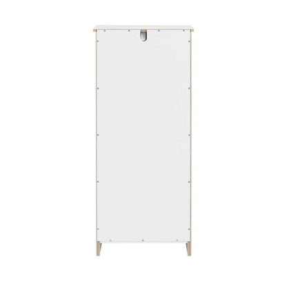 SoBuy BZR21 laundry wardrobe with fold-out laundry bag laundry chest laundry collector with drawers laundry basket bathroom wardrobe